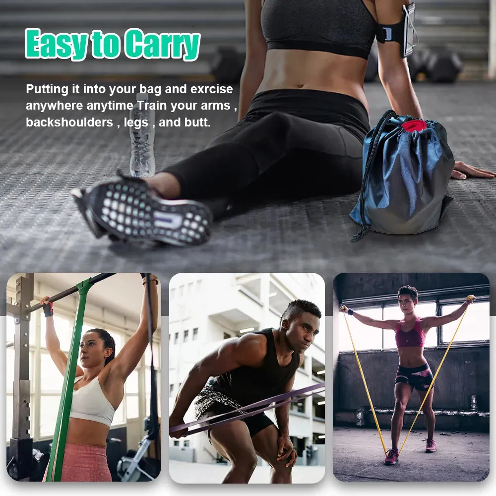 Bandes De Résistance Pour Homme Et Femme Avec Différents Niveaux De