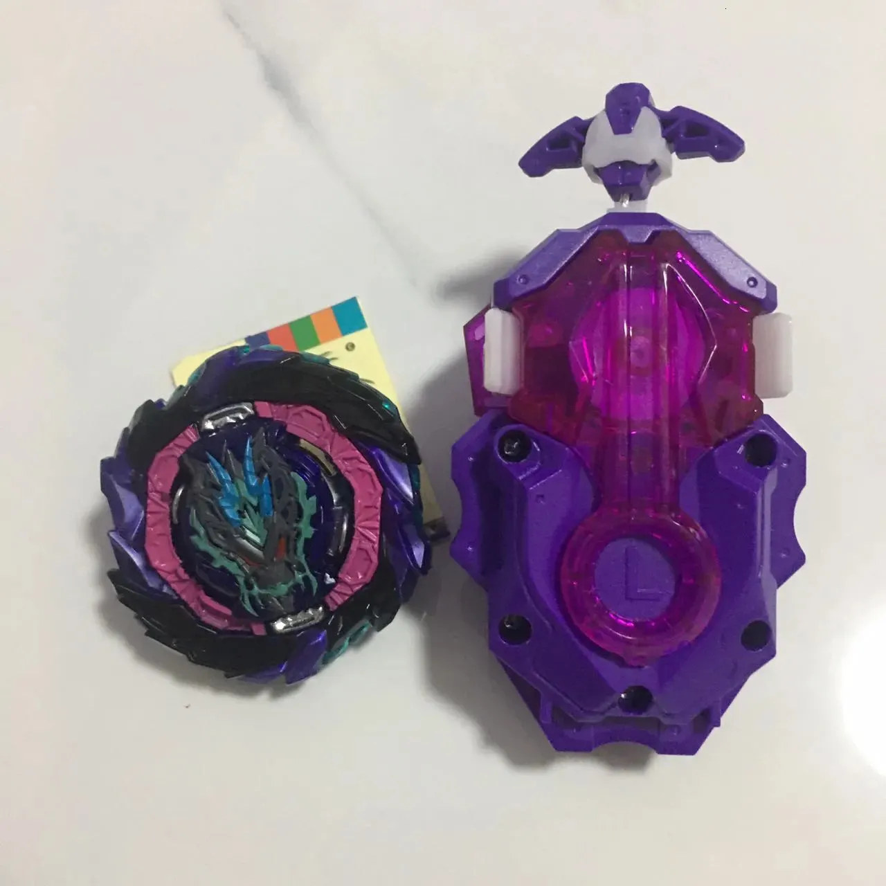 Spinning Top B 186 Roar Bahamut z B 184 Purple Custom Lr Er Tops Toys For Children 231007