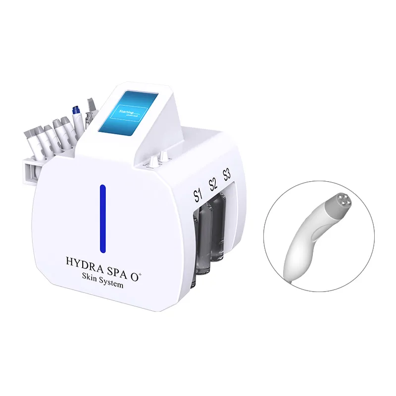 8 in 1 in 1 hyrdrafacial dermabrasion skin cening machine rf em facial Rejuvenation 다이아몬드 피부 해소 깊은 치료 방지 미용 장비