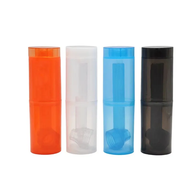 Top puff Acrylic Hookah Bong Water Pipe Filter Chamber Toppuff 214mm Height Travel Smoking Pipes Device