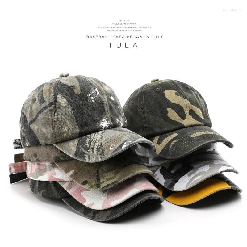 Visors Camouflage Cap Outdoor Sports Men's Sun Protection Hat Women's Camping Baseball