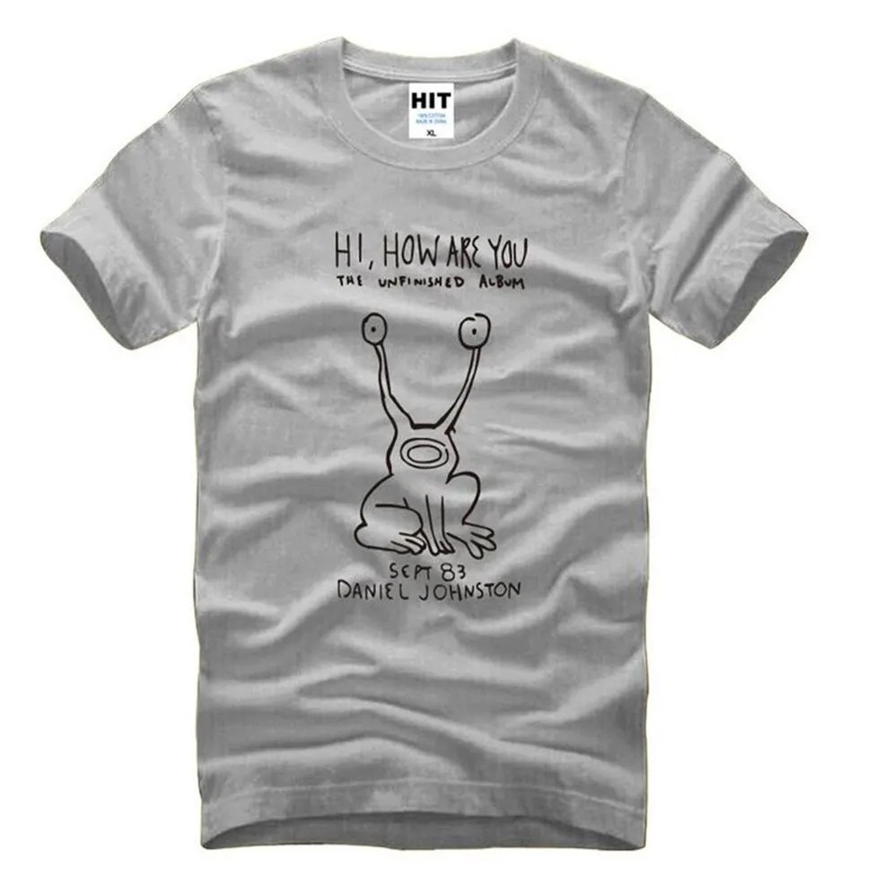 T-shirts pour hommes T-shirt Rock Roll Salut Comment vas-tu Lettre Imprimer Tshirt Coton O Cou T-Shirt303p