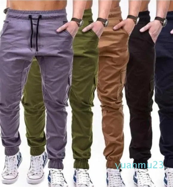 Designer Men Outfit pantaloni Casuals Casual Spacchi rapidi lunghi pantaloni da ginnastica da ginnastica da ginnastica sporci