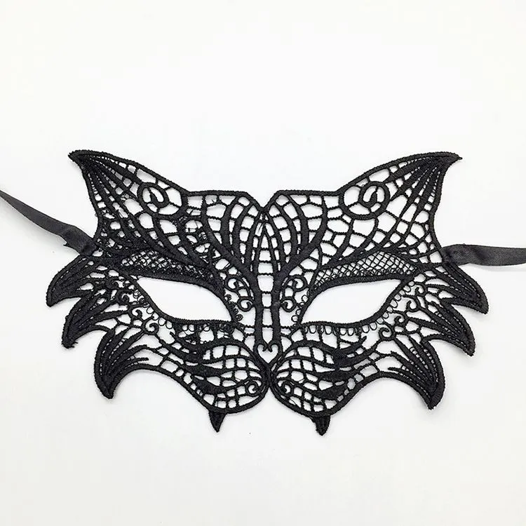 Sexy Lovely Black Lace Halloween masquerade masks Party Masks Venetian Party Half Face Mask For Christmas