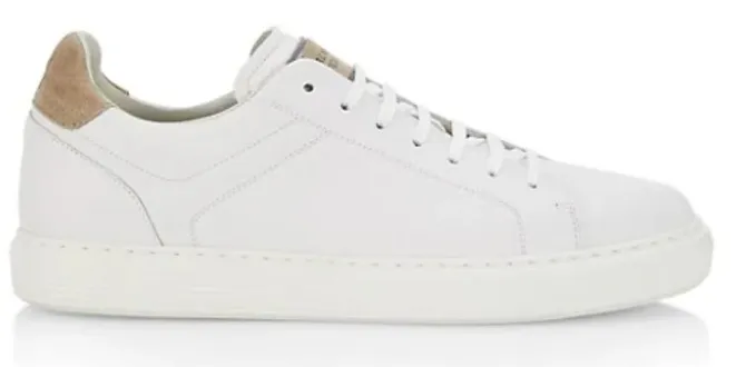 GEORGE CLEVERLEY Full-Grain Leather Sneakers for Men | MR PORTER