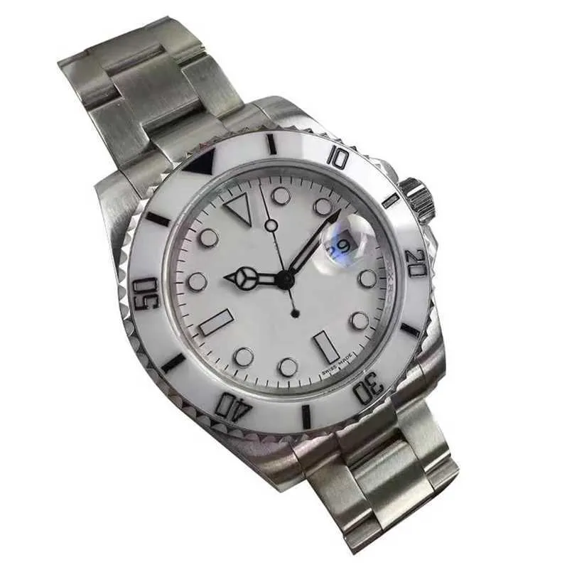 Montre de luxe Montres-bracelets suisses avec boîte en acier inoxydable Datejust Perpetual avec logo Y 43MM MONTRES Original Cadran en céramique noire 116610 16610 4FF2