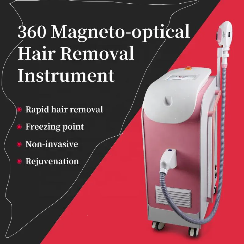 Effet longue durée 360 système magnéto-optique épilateur Machine Mini Ipl épilation peau levage serrant la Machine pour les femmes usage commercial
