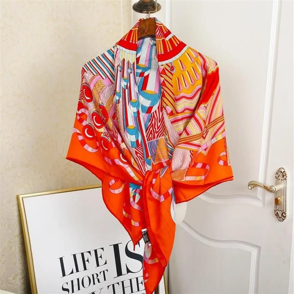 Halsdukar Silk Cashmere Scarf for Women Brand 2021 Hangzhou Shawls and Wraps Ladies Printed Foulard Echarpe279i