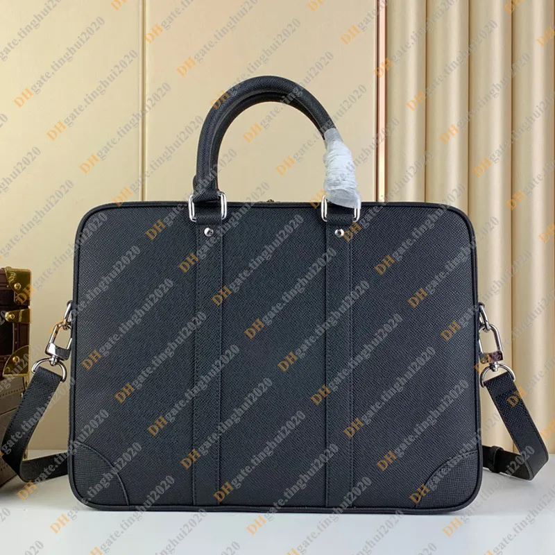 Bolsas de diseñador de hombres bolsas de negocios Bolsas de negocios Bolsas de viaje Bolsas de computadora bolsas de lona Tote Handbag Top Mirror Quality M30967 bolso