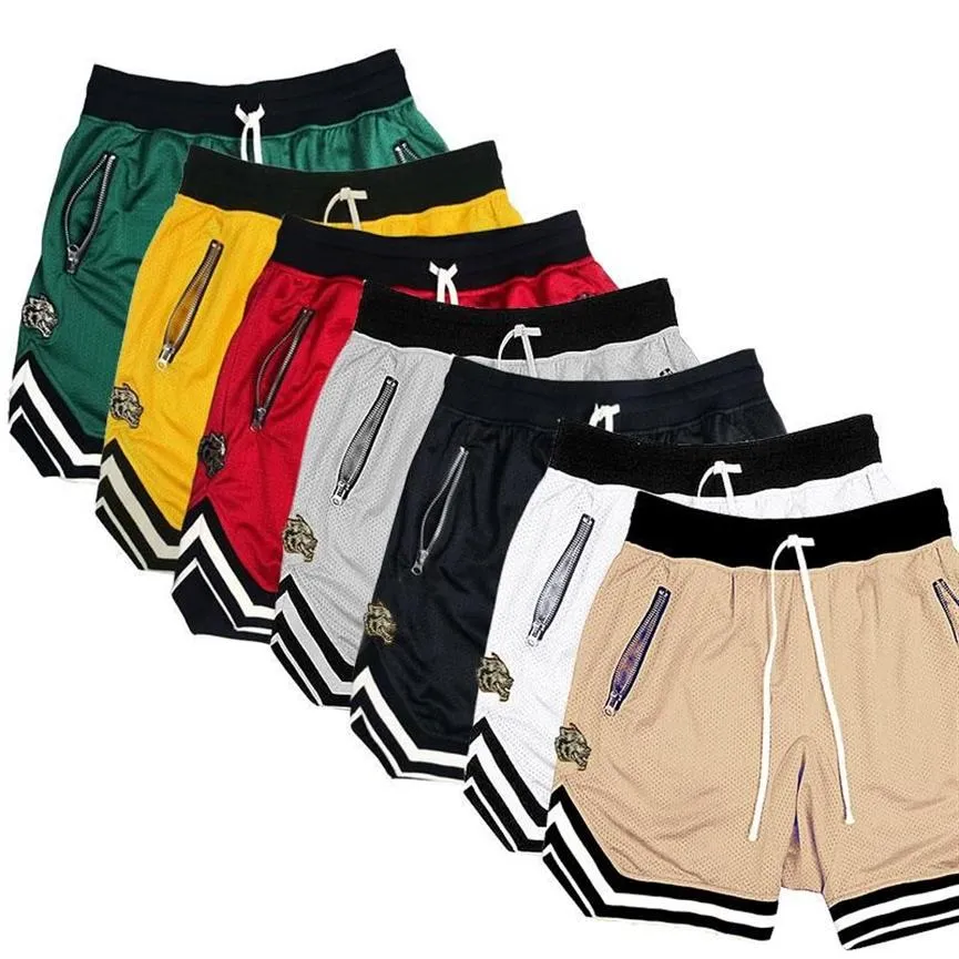 Marca shorts dos homens musculação secagem rápida boardshorts corredores na altura do joelho sweatpants verão masculino ginásios de fitness treino praia short2305