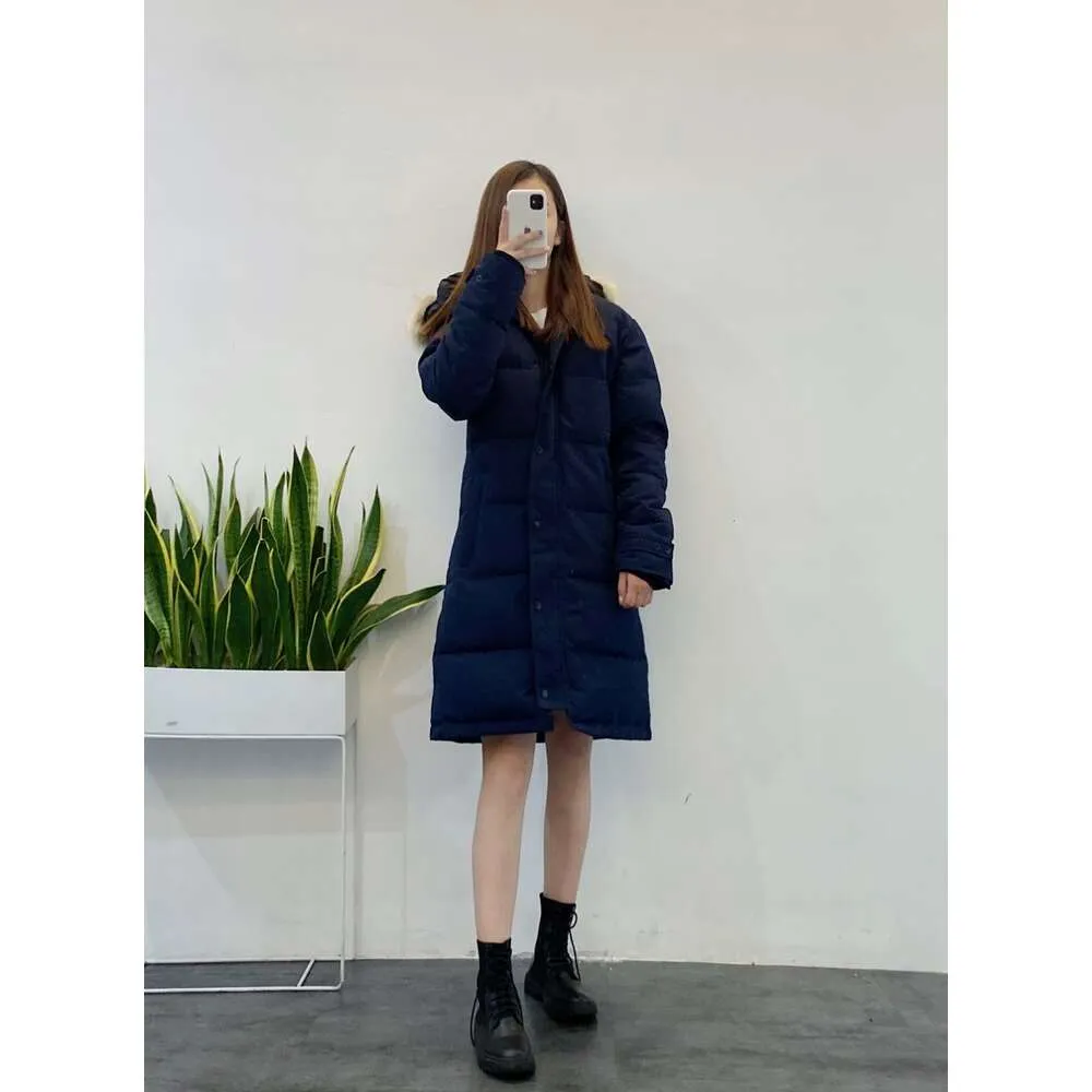 Puff Designer Canadian Goose Versione di media lunghezza Piumino Piumino da donna Piumino Parka Inverno Spessa Cappotti caldi Donna Antivento Streetwear67