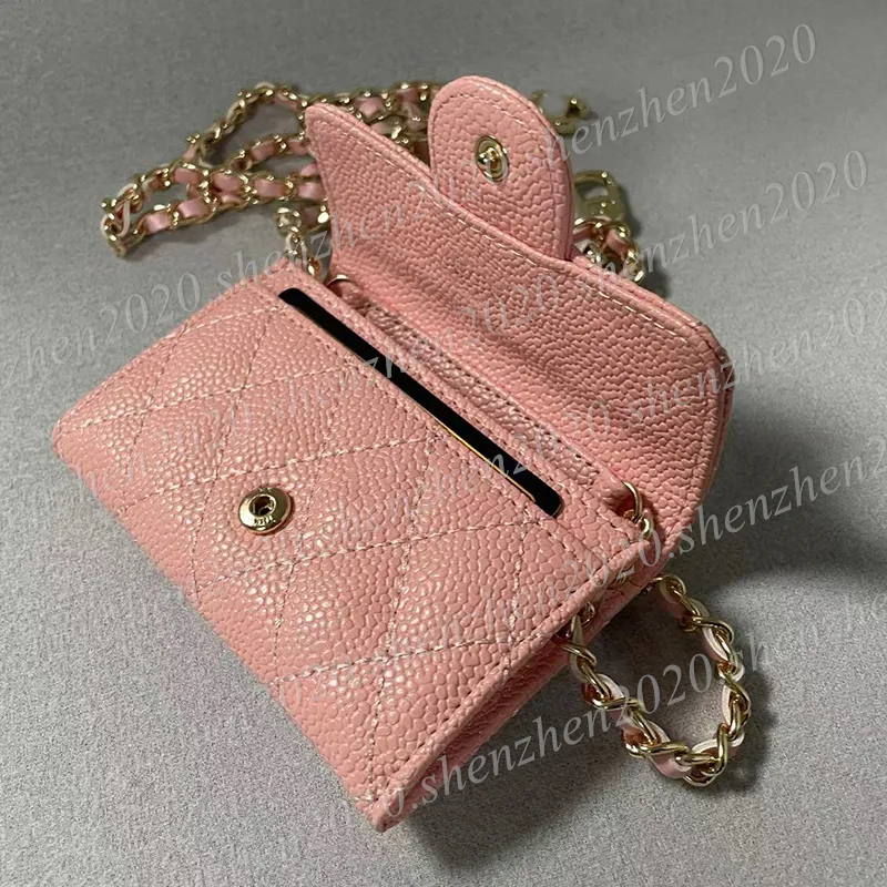 Save Big on Bulk Credit Card Coin Purse Fashion Mini Card Bag With Metal  Logo Pouch Credit Card Holders Chain Coin Purse Best Deals on DHgate