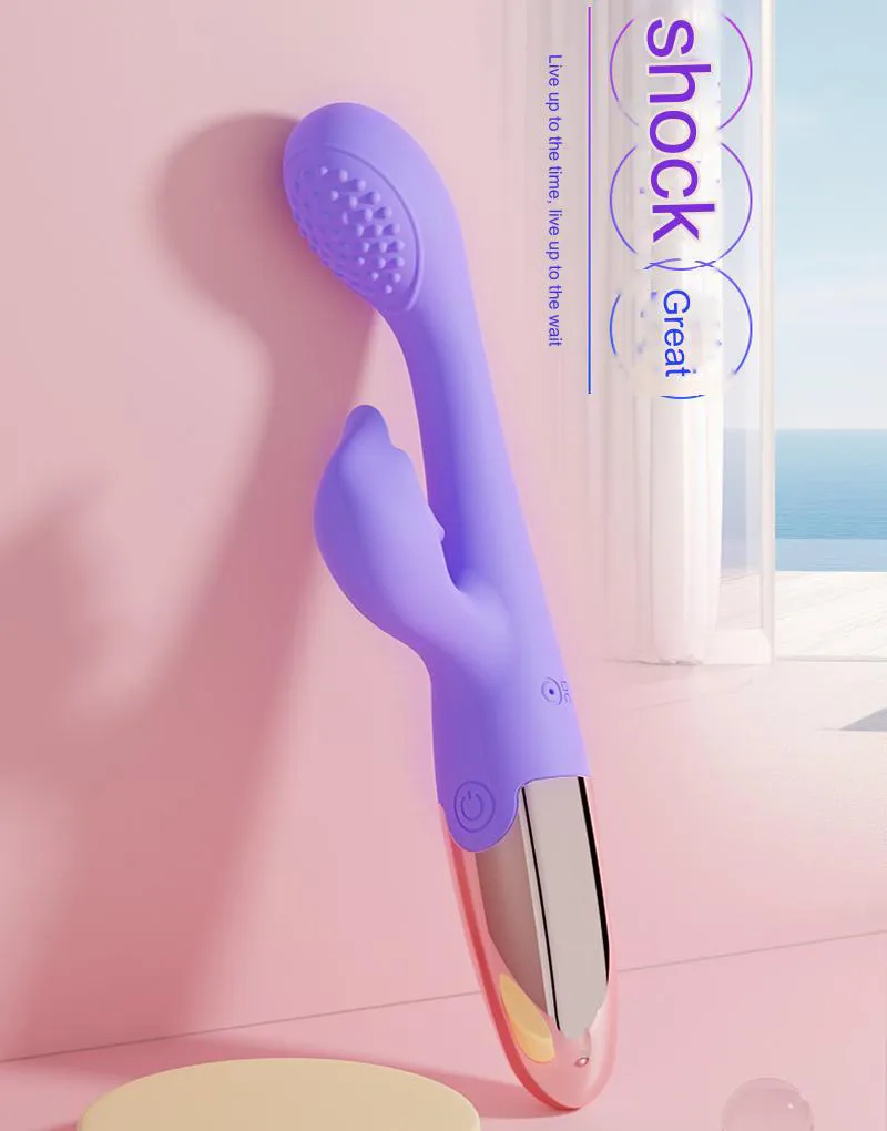 Rabbit Vibrator For Women Powerful G Spot And Clitoris Stimulator_voghion.com