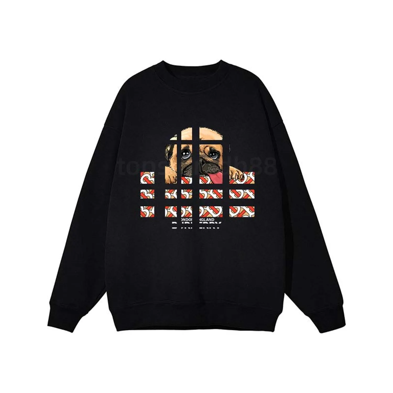 Burberry Designer Mens Essentials Hoodie Loose Fit Sweatshirt For