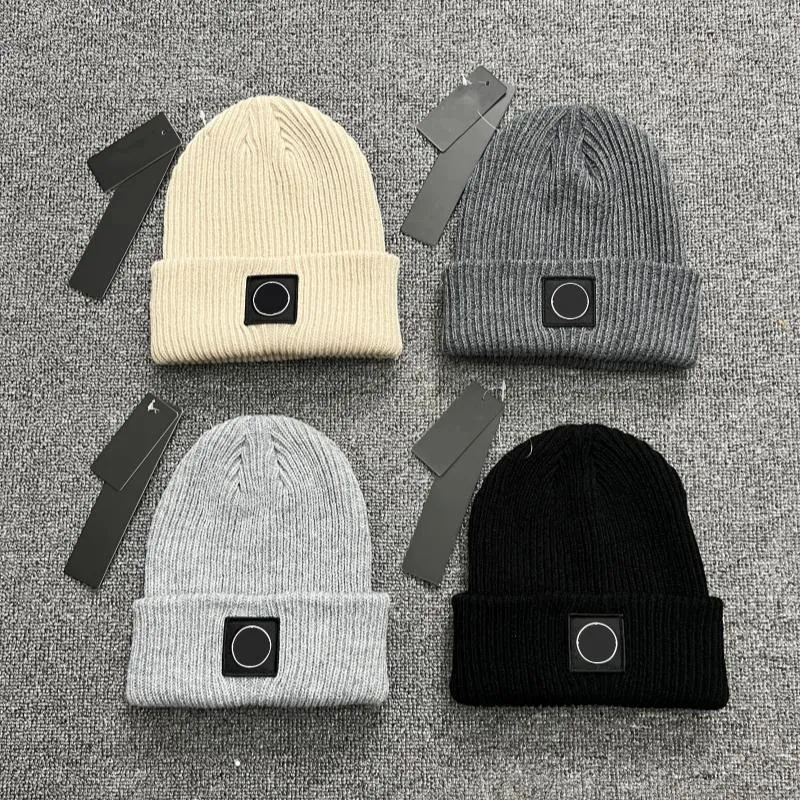 Mode stickad hatt män kvinnor vinter beanie skalle caps casual motorhuv fiskare gorro tjocka skallies stickad mössa klassisk sport fast färg unisex varma hattar