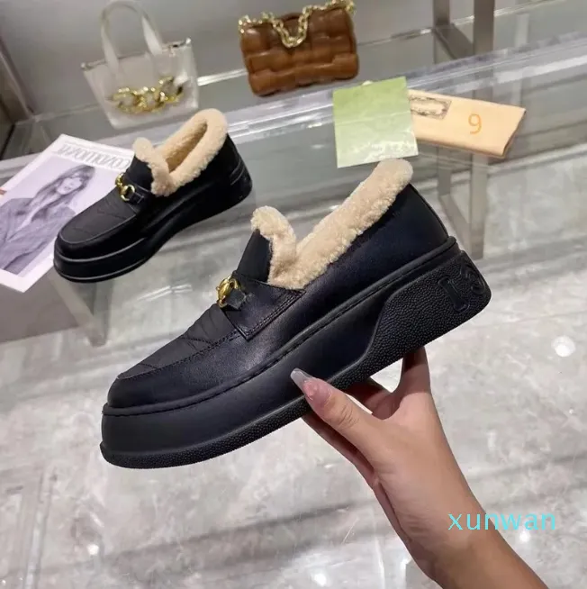 navy blue dress for baby girl womens winter warm fleece lined lace shoes soft sole main image 0