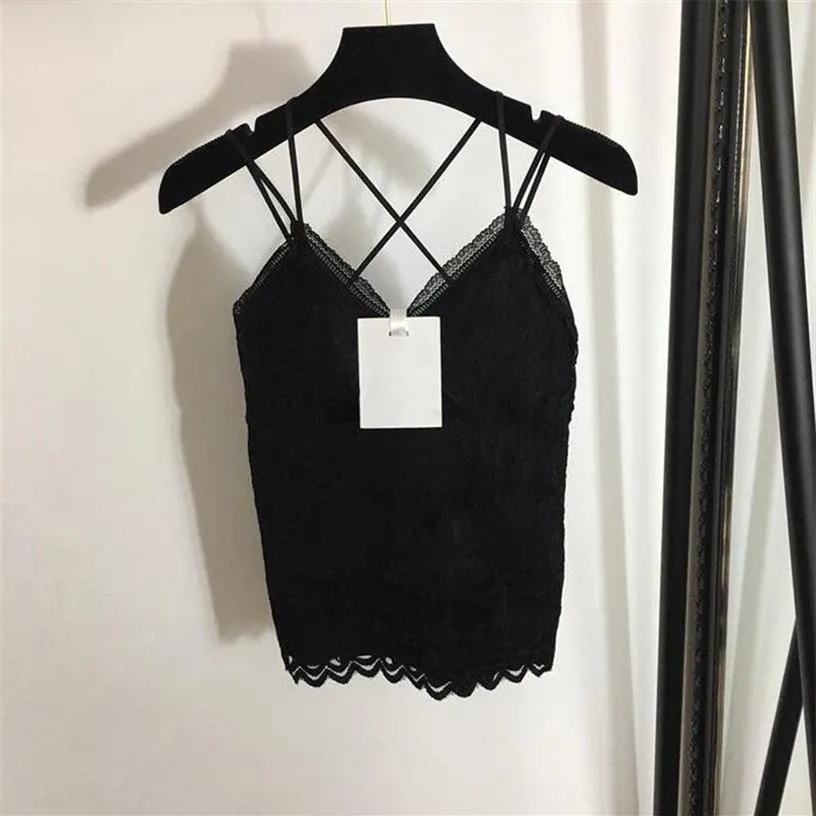Winter Thicken Women Bustiers Vests Sexy Lace Jacquard Strap Vest 3 Colors Soft Touch Female Brand Corsets248I