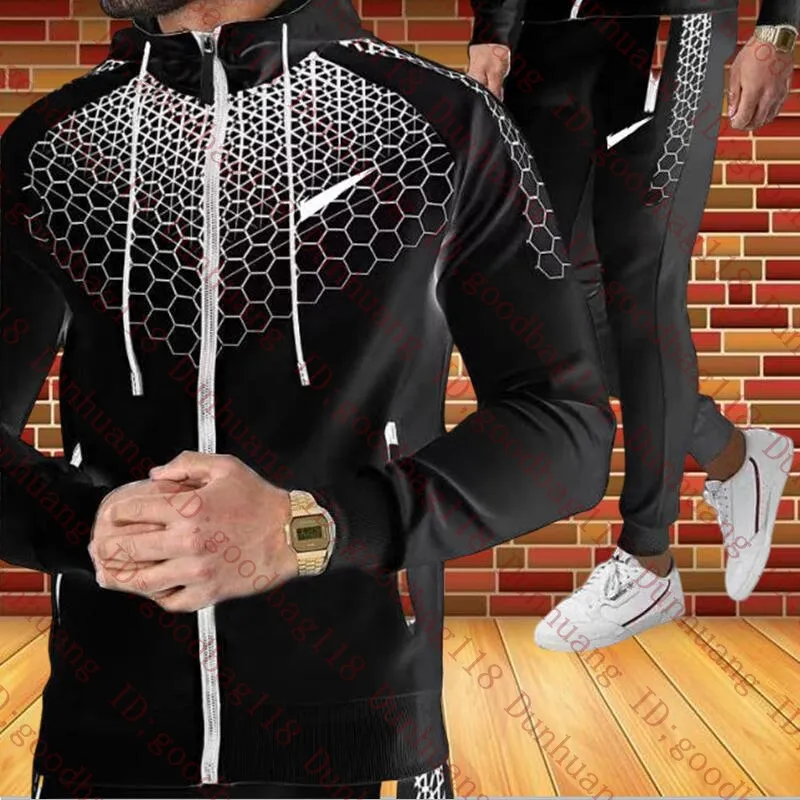 Yeni Erkek Terzi Ter Su takımları Spor Takım Erkek Hoodies Ceketler Takipler Jogger Suits Ceket Pantolon Setleri Erkek Basketbol Forması Seti Erkek Spor Takımları S-3XL