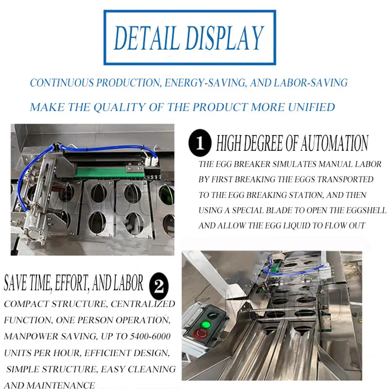 Casse-œufs en acier inoxydable, séparateur d'œufs automatique pour  séparateur de blanc