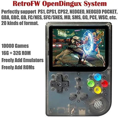 RG300 Portable Game Console with Open Source System Preload 10000 Games