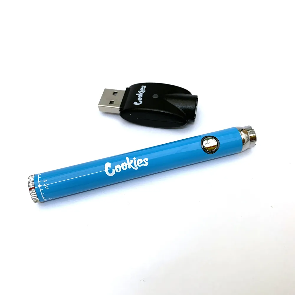 SA Cookies Slim Battery 350mAh Bottom Twist 3.3 4.8V Preheat VV