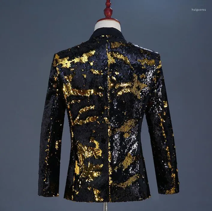 Mens top sequin clothes