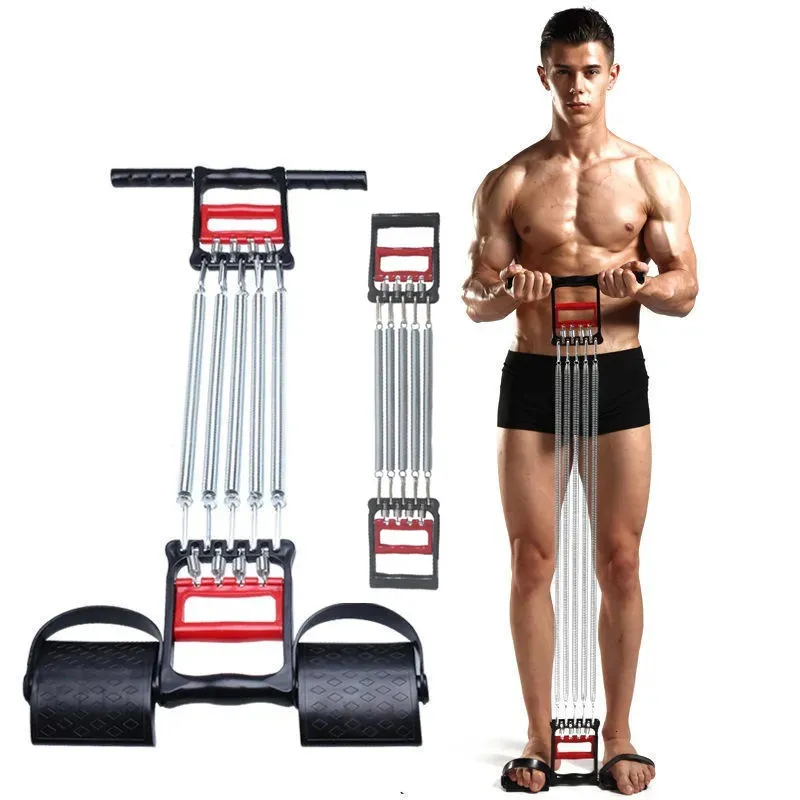 ذراع الذراع اليدوي القابض 5 Spring Steel Developer Pitness Gym Muscle Prowing Exercy Expander 231007