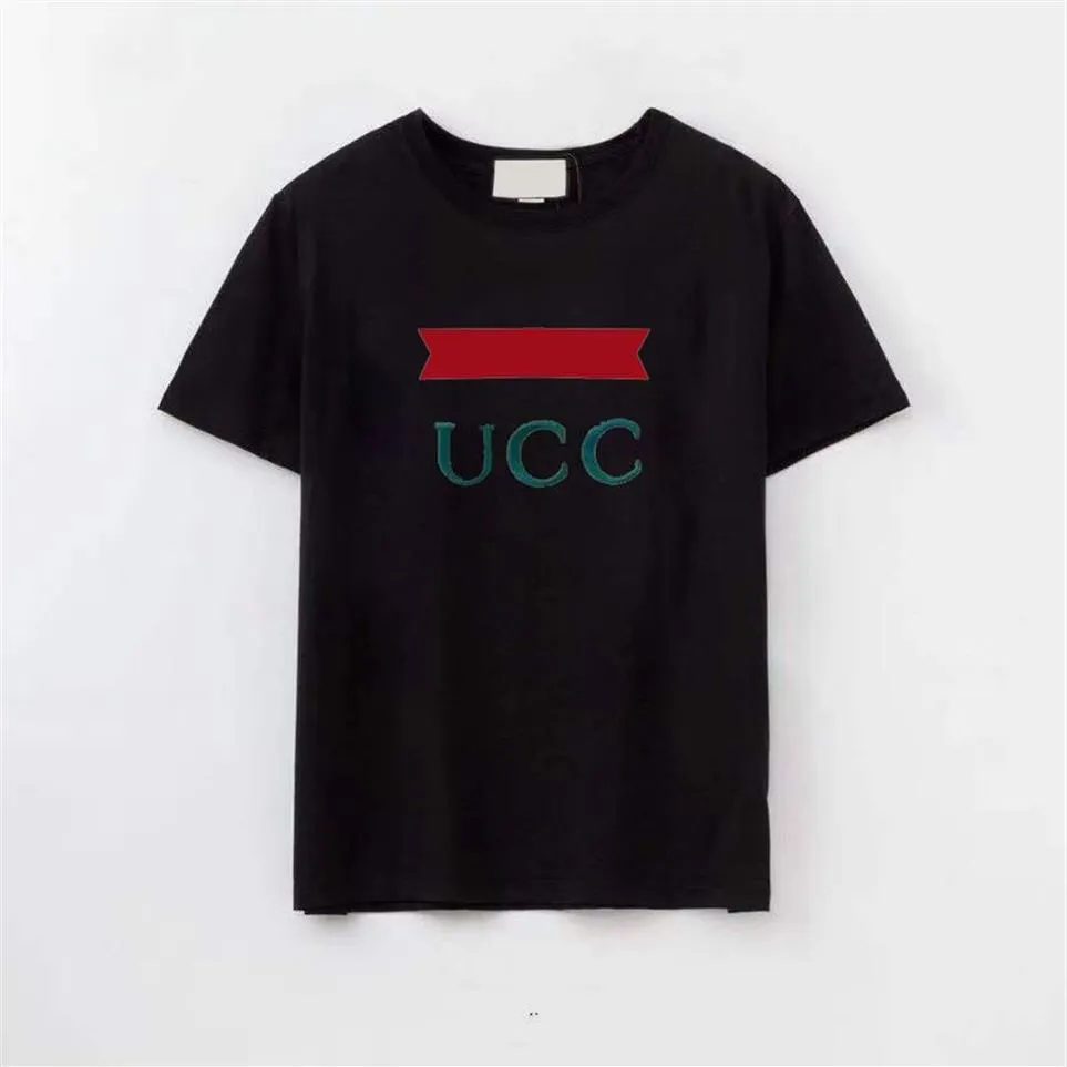 Abbigliamento uomo Abbigliamento T-shirt da uomo tshirt firmata T-shirt in cotone girocollo anni '20 primavera estate lettera alta tendenza allentata shor284l