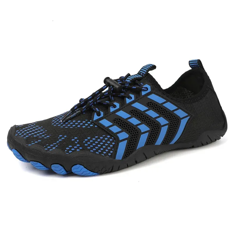 Water Shoes Men Women Water Shoes Barefoot Five Fingers Aqua Swimming Shoes Breathable Hiking Wading Beach Fitness Sport Sneakers 231006