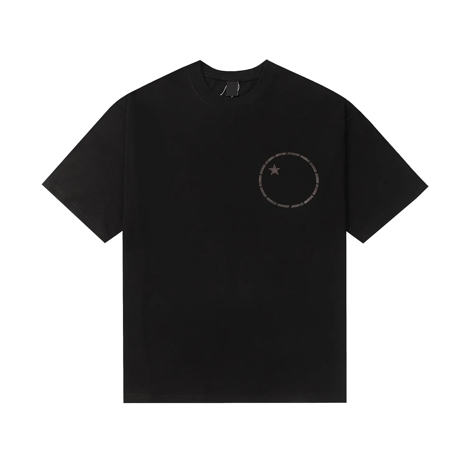 white purple designer tee