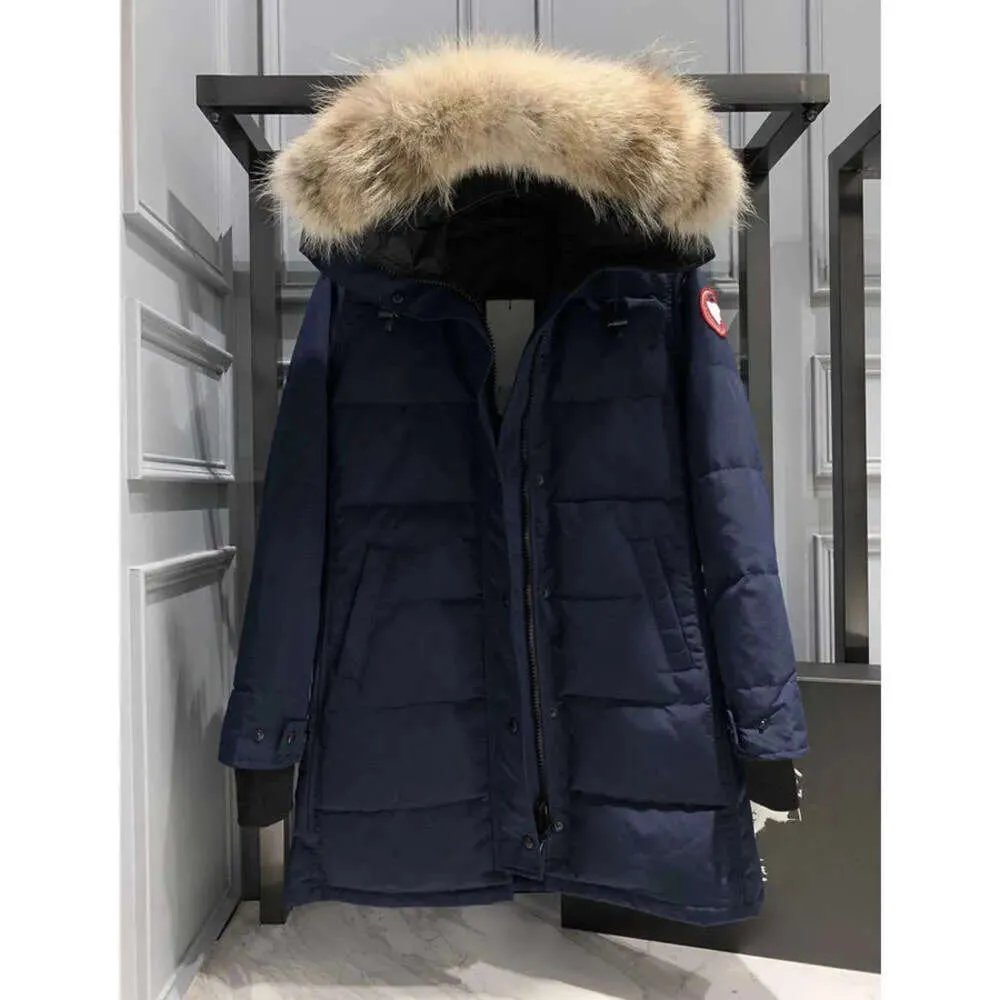 Designer Mens Canadian goose Puffer Down Jacket Puff Mid Length Version  Puffer Down Womens Jacket Down Parkas Winter Thick Warm Coats Windproof