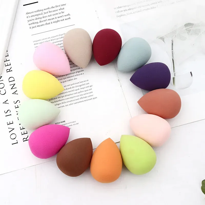 10PC Sponges Applicators Cotton Makeup Sponge Puff Beauty Egg Face Foundation Powder Cream Cosmetic Tool 231009