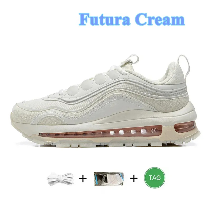 2024 new 97 97s Designer Mens Womens Running Shoes Futura Triple Black White Cream Olive Sean Wotherspoon Mschf x Inri Jesus Men Women Outdoor Sports