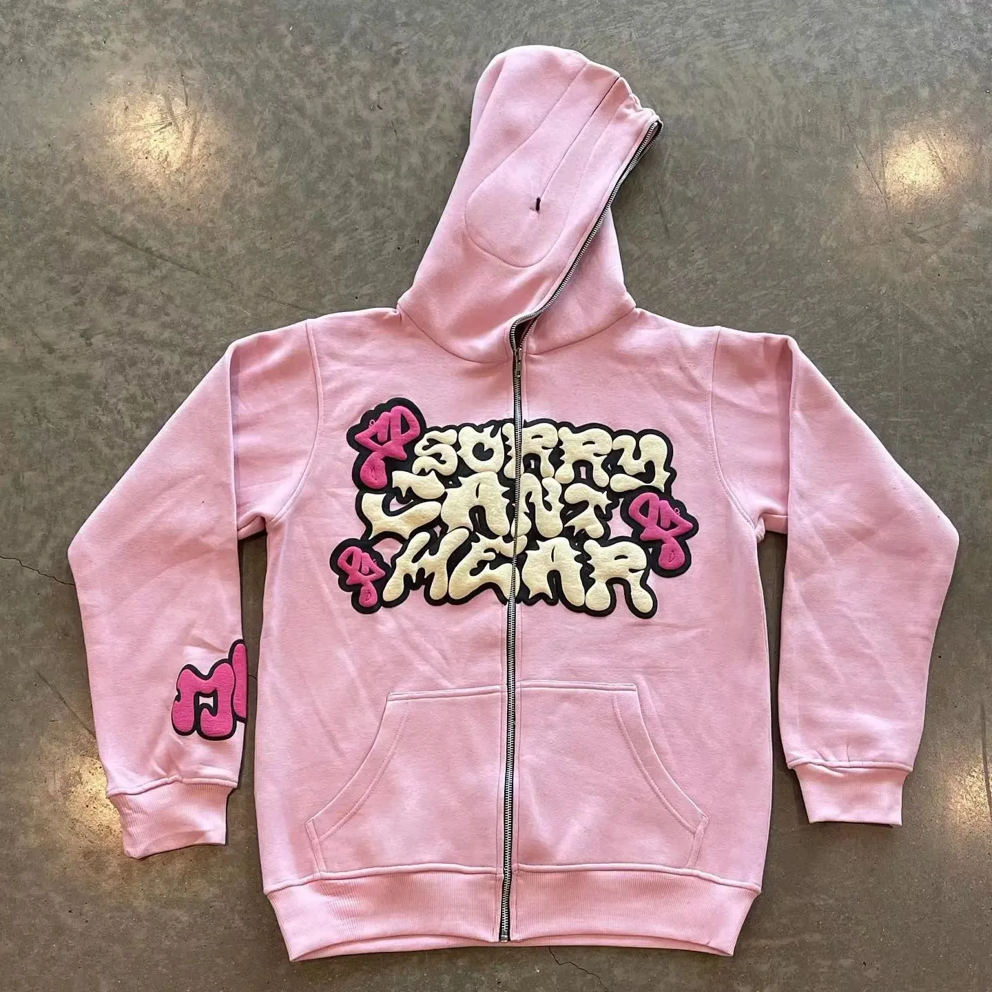 Y2K Emo Streetwear Rhinestone Zip Up Hoodie For Men And Women Foaming Letter Print American Retro Style Zipper Closure Fashionable Jacket From A555555 Vendor 14.22 DHgate.Com