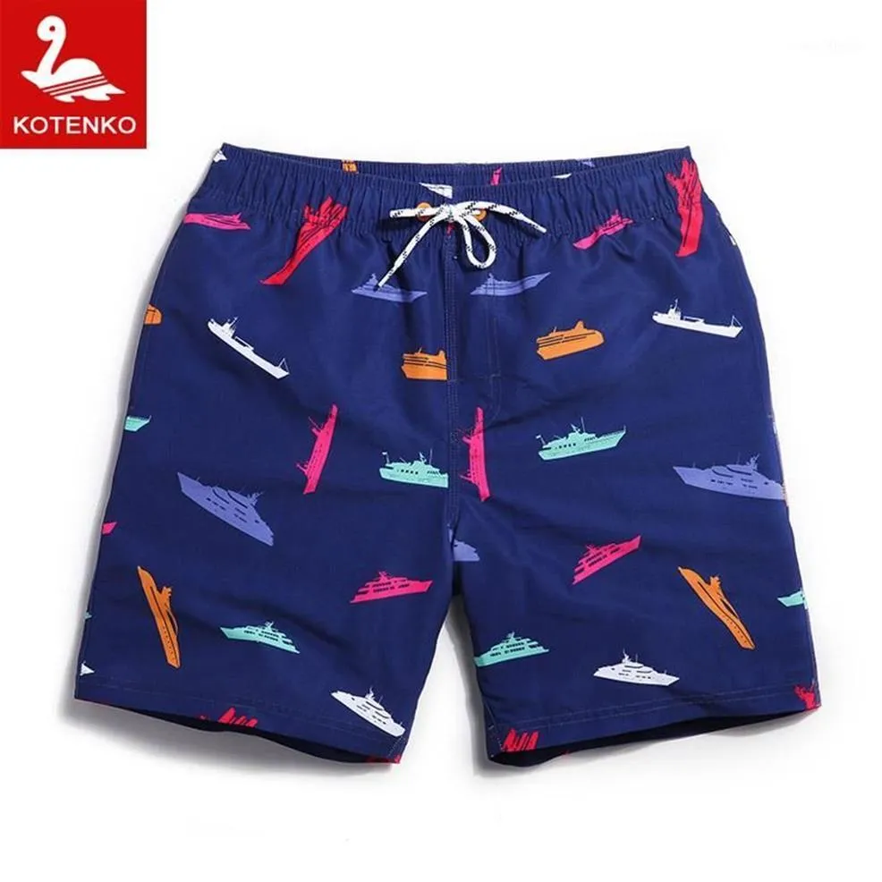 Short de plage pour hommes, maillot de bain, maillot de bain, boxer de natation, course décontractée, short de jogging en plein air, séchage rapide, 1235E