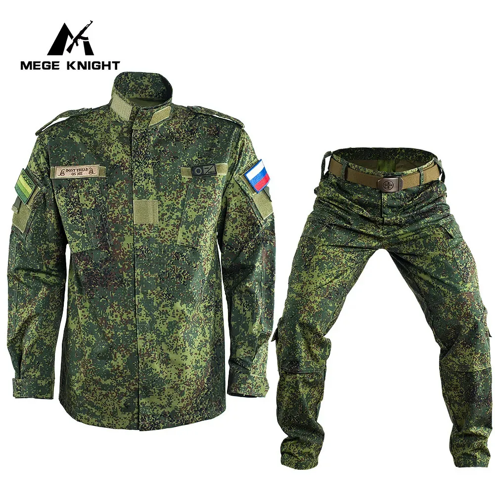 Survêtements pour hommes Mege Russion Uniforme militaire Russe Camouflage Équipement tactique Hommes Vêtements de travail d'hiver en plein air Armée Visikov Uniforme 231009