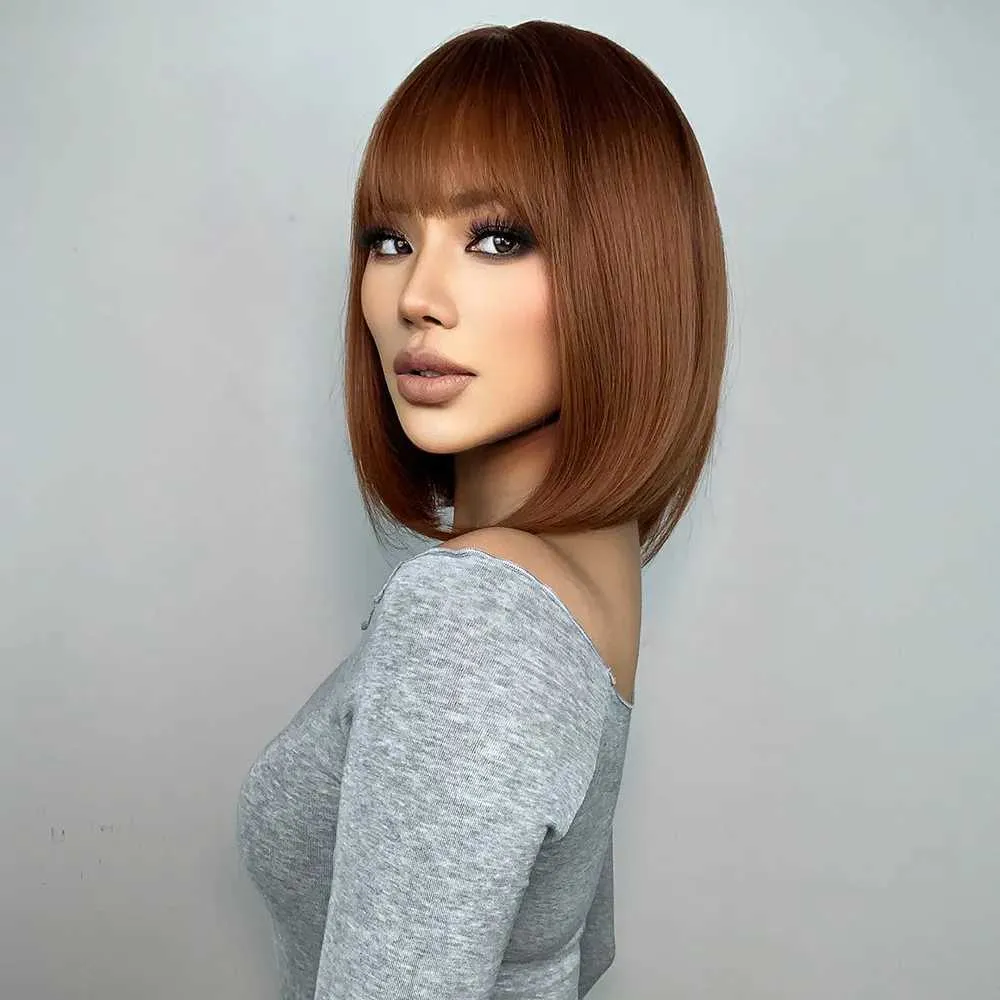 Ladies Synthetic Wigs, Ombre Blonde Wigs: Short Bob Style  display picture 1