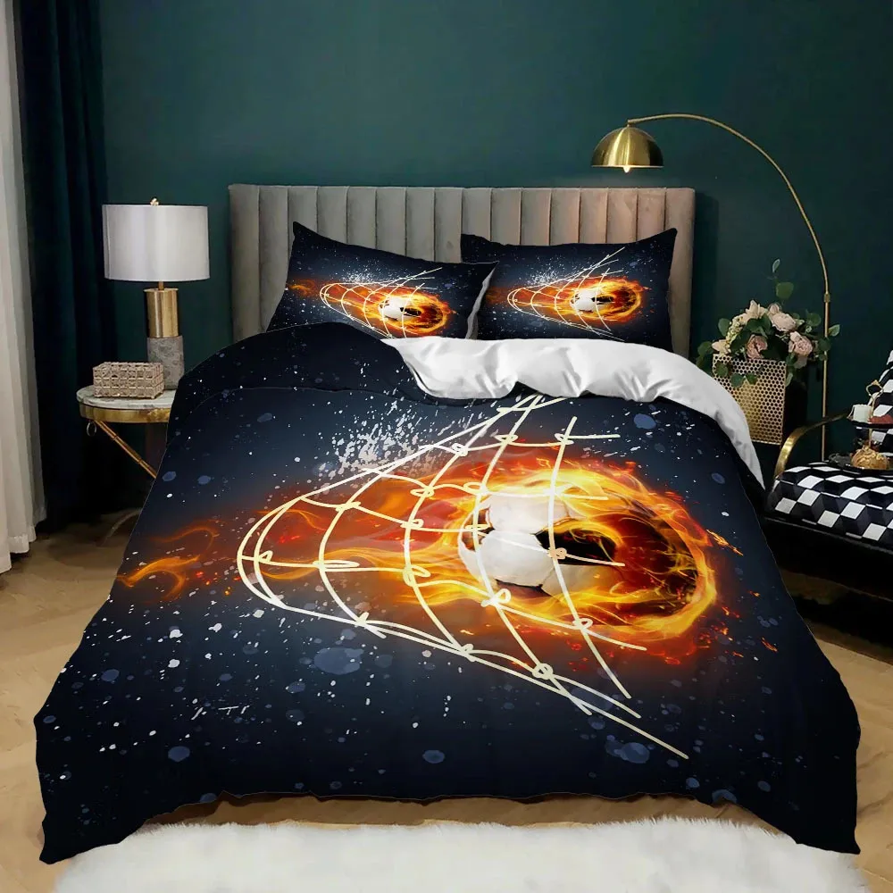 Boys soccer bedding deals