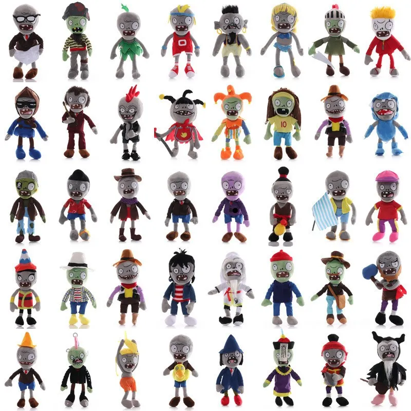 39 styles mignons en peluche plantes zombies poupée japonaise classique anime compagnon de jeu pour enfants décoration de la maison garçons filles anniversaire fête des enfants noël 30 cm