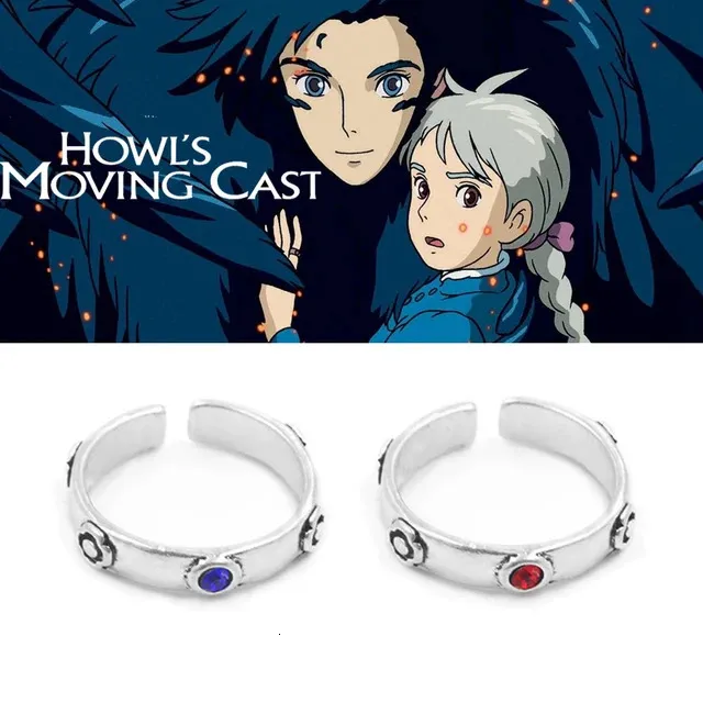 ☆Hei☆ howl set ring HE24SPRFG679XXFR DHgate.com:Anime Howls Moving Castle Cosplay Ring Set