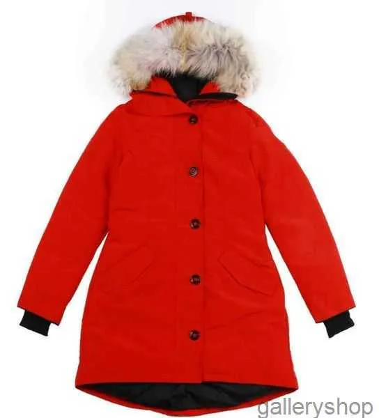 Gänsedaunenmantel Damen Winterjacke Echter Wolfspelzkragen Kapuze Outdoor Warme und winddichte Mäntel mit abnehmbarer Kappe Damenparka Xs-3xle473