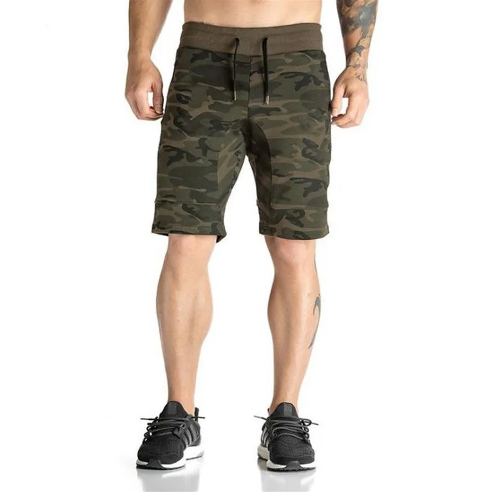 Camouflage Mens Summer Shorts Quick Dry Loose Type Beach Style Soft And Breathable 5 Cent Pants2171