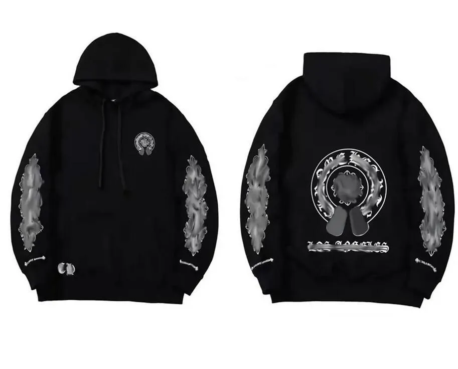 Ch Hoodie Designer Mens Hoodies Designer Chromes Winter Sweatshirts Heart Hoodie Long Sleeve Jacket Loose Men Woman Hip Hop 724