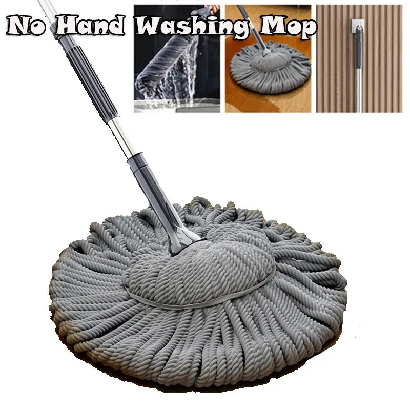 Rubbermaid Hygen Mops 360 Degree No Hand Washing Mop SelfWinning Smart