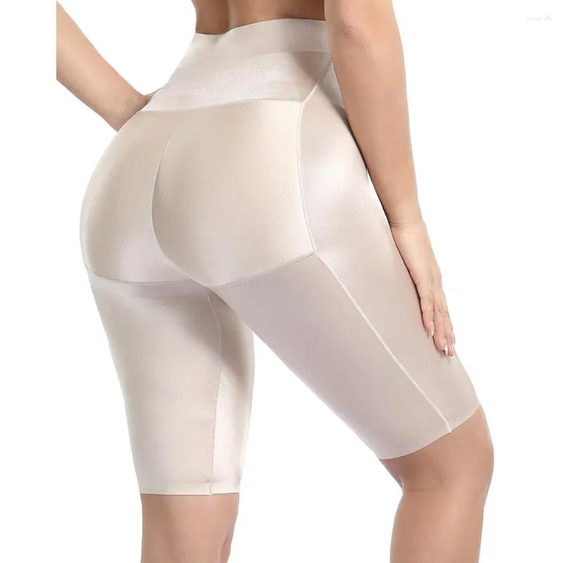 Kadın şekillendiricileri Kadın Yüksek Bel Vücut Shaper Bulifter Shapewear Boyshorts bayanlar kalça, dikişsiz uyluk daha ince düzgün bir