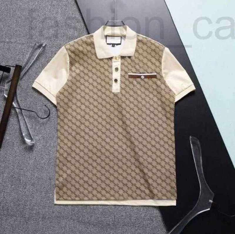 Heren Polo's Designer 2023Heren Designer Poloshirts Luxe Heren Dames Fashion Design Korte Mouw Casual Tops Zomer m-3xl L7Z7