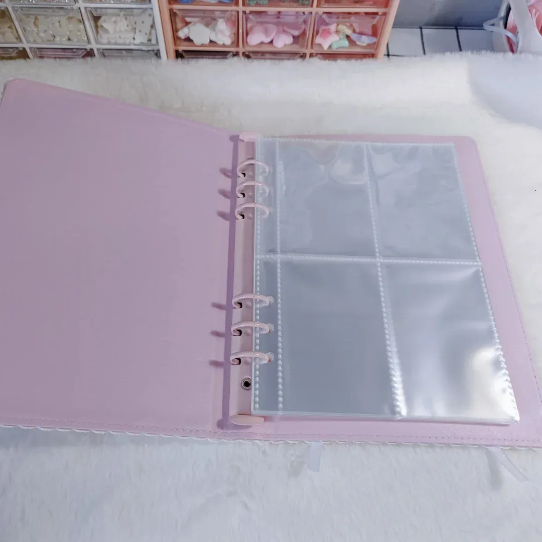 Handmade A5 Lace Binder Poca Collectible Book With Idol