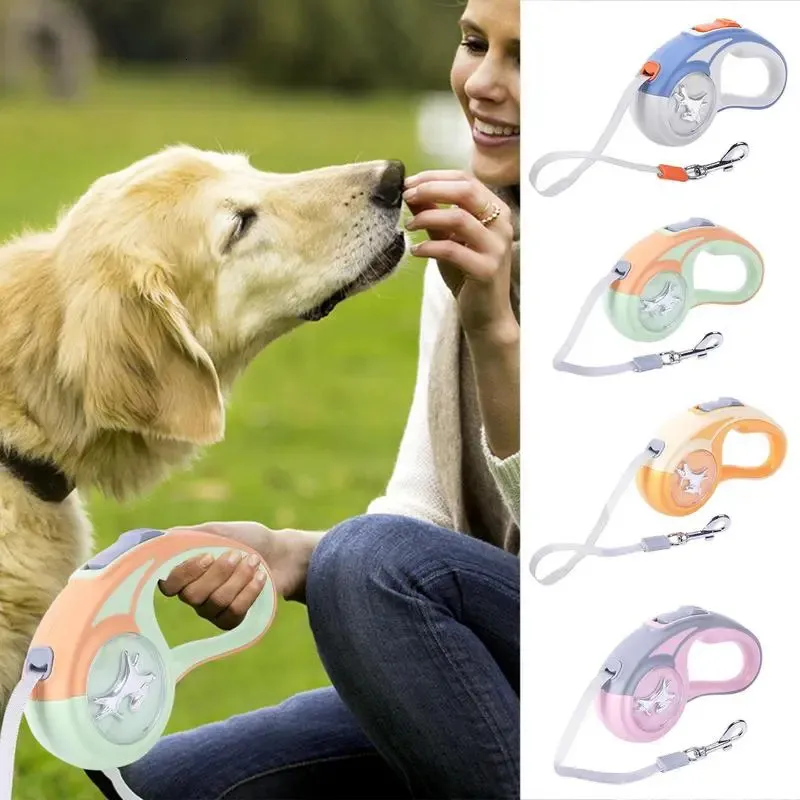 Dog Collars Leashes Pet Leash For Dog Long Puppy Vest Lead Dog Collar Traction Leash Puppy Walking Lead Leash Dog Drag Pull Tow Cat Traction Rope 231009