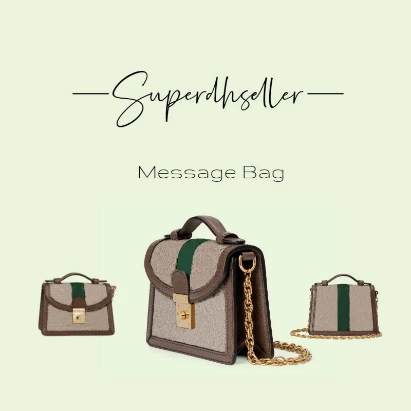 Women Shoulder Bags High Quality Vintage Messenger Bag Luxury Designer Bags Metal Chain Buckle Handbags England Style Pochette Artwork Removable Straps Handle