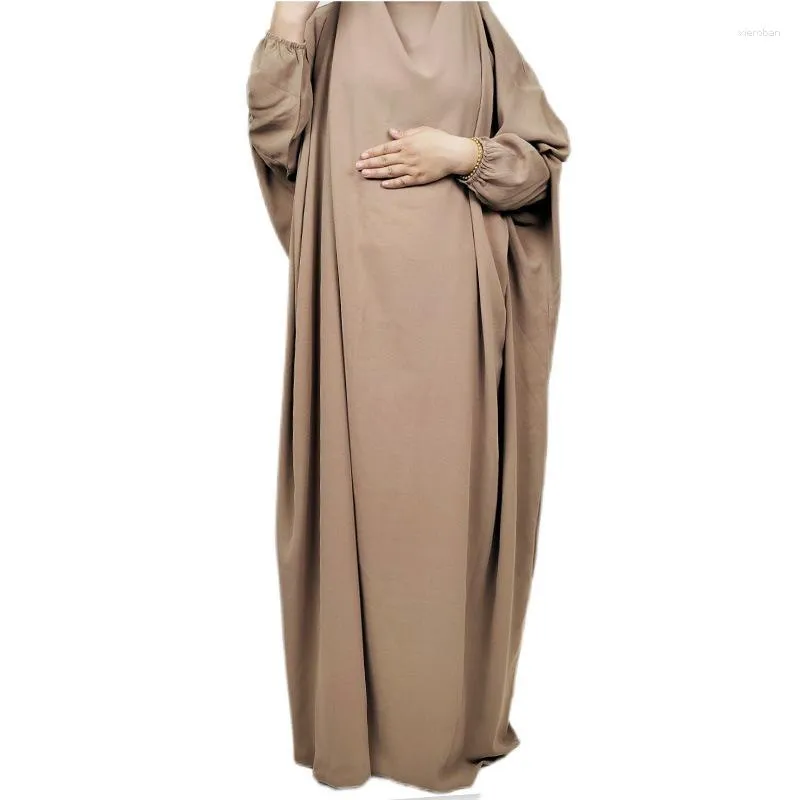 Ethnische Kleidung, muslimische Mode, Damen-Maxikleid mit Fledermausärmeln, Hijabs, Abaya, Naher Osten, Dubai, Ramadan, islamische Damenrobe, Thobe